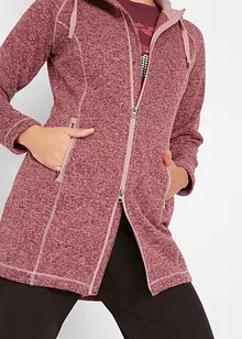 Long-Fleecejacke, bonprix