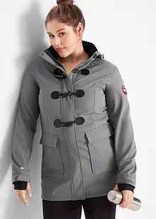 Veste duffel-coat softshell, imperméable, bonprix