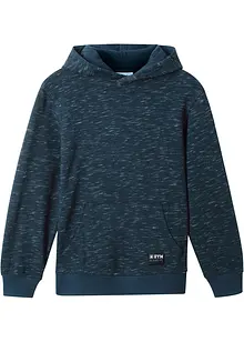 Jungen Kapuzensweatshirt, meliert, bonprix