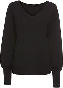 Pullover mit Ballonärmeln, bonprix
