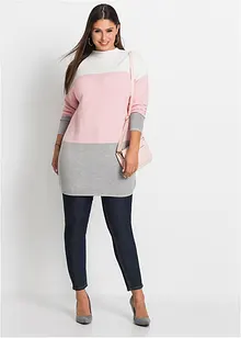 Gestreifter Long-Pullover, bonprix