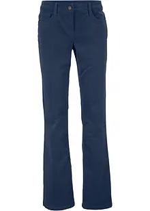 Pantalon stretch en velours côtelé, Bootcut, bonprix