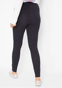 Leggings mit Druckknöpfen am Saum, bonprix