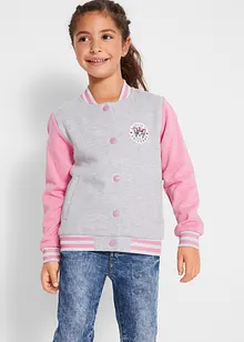 Mädchen College-Sweatjacke, bonprix