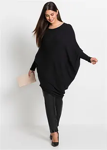 Asymmetrischer Oversize-Pullover, bonprix