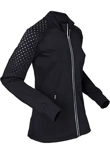 Thermo Sportjacke mit reflektierendem Druck, bpc bonprix collection