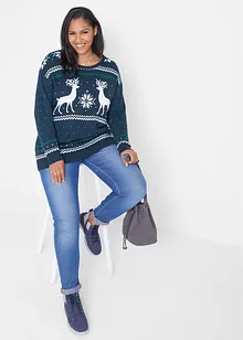 Pullover mit Wintermotiv, bonprix