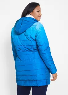 Steppjacke mit Farbverlauf und elastischem Einsatz seitlich, bonprix