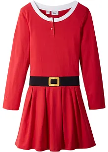 Weihnachtliches Mädchen Jerseykleid, bonprix