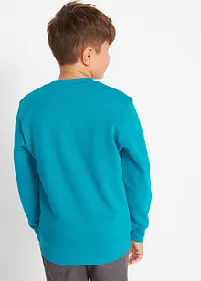 Jungen Sweatshirt (2er-Pack) aus Bio Baumwolle, bonprix