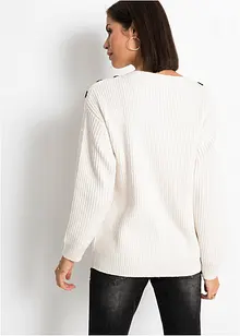 Pullover mit Knöpfen, bonprix