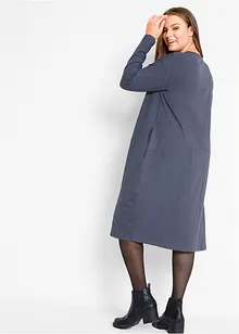 Baumwoll-Shirtkleid in O-Form, bonprix