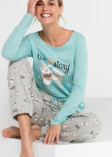 Pyjama avec coton, bonprix