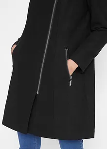 Veste longue avec zip asymétrique, bonprix