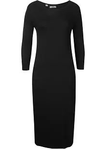 Shirt-Kleid mit 3/4-Ärmeln, bonprix