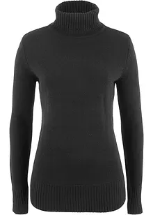 Basic Rollkragenpullover, bonprix