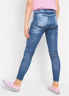 Legging fille imprimé jean, bonprix