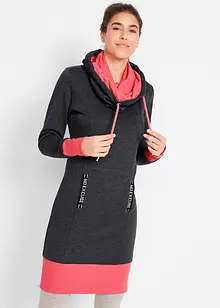 Sweatkleid mit Kängurutasche, bonprix