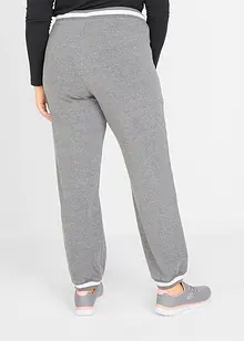 Pantalon en molleton stretch de coton mélangé, bonprix