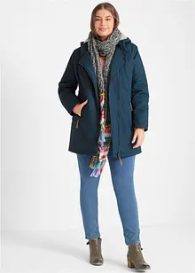 Jacke mit Teddyfell-Kapuze, bonprix