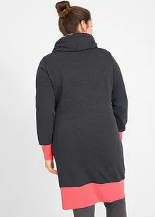 Robe sweat-shirt avec poche kangourou, bonprix