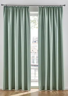 Vorhänge aus Microfaser (2er Pack), bonprix