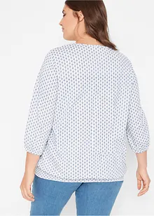 Shirt, Doppelpack, bedruckt, 3/4 Arm, bonprix