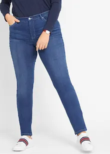 Jean slim taille mi-haute, denim ultra-souple, bonprix