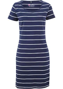 Robe en jersey extensible à manches courtes, bonprix