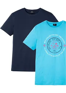 T-Shirt (2er Pack), bpc bonprix collection