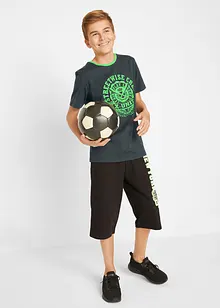 Lot de 2 T-shirts 100% coton, bonprix