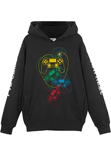 Jungen Kapuzensweatshirt aus Bio Baumwolle, bonprix