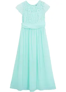 Chiffonkleid mit Spitze, bonprix