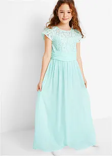 Chiffonkleid mit Spitze, bonprix
