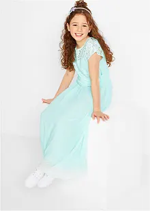 Chiffonkleid mit Spitze, bonprix