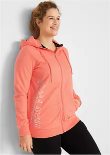 Sweat zippé à capuche, bonprix