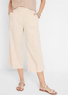 Leinen-Culotte, wadenlang, bonprix