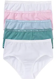 Lot de 5 slips Maxi, bonprix