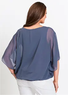 Chiffonbluse mit Untertop, bonprix