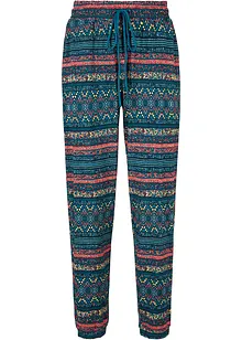 Pantalon en jersey imprimé, bonprix