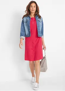 Jerseykleid aus reiner Bio-Baumwolle, bonprix