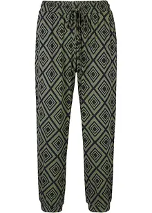 3/4-Hose aus fließendem Viskosemix, bonprix