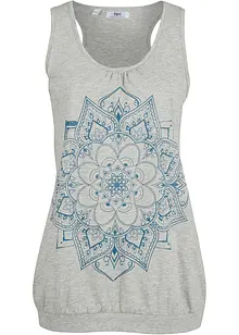 Baumwoll Tanktop mit Mandala-Print, bonprix