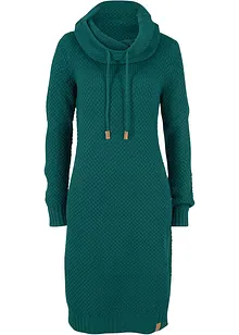 Strickkleid mit Schalkragen, bonprix