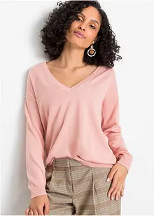 Pull oversize en viscose mélangée, bonprix