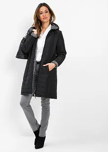 Beau manteau matelassé réversible, bonprix