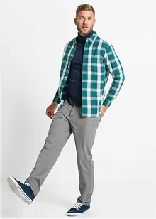 Rollkragen-Langarmshirt aus reiner Bio-Baumwolle, bonprix