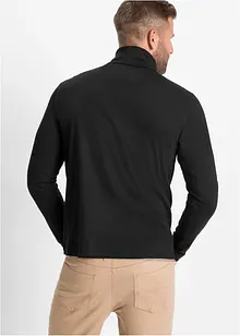 Rollkragen-Langarmshirt aus reiner Bio-Baumwolle, bonprix