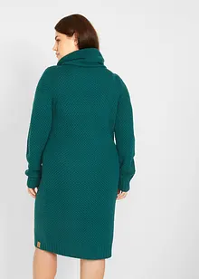 Strickkleid mit Schalkragen, bonprix