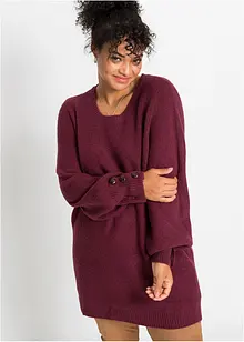 Longpullover mit Knöpfen, bonprix